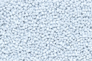 white plastic resin